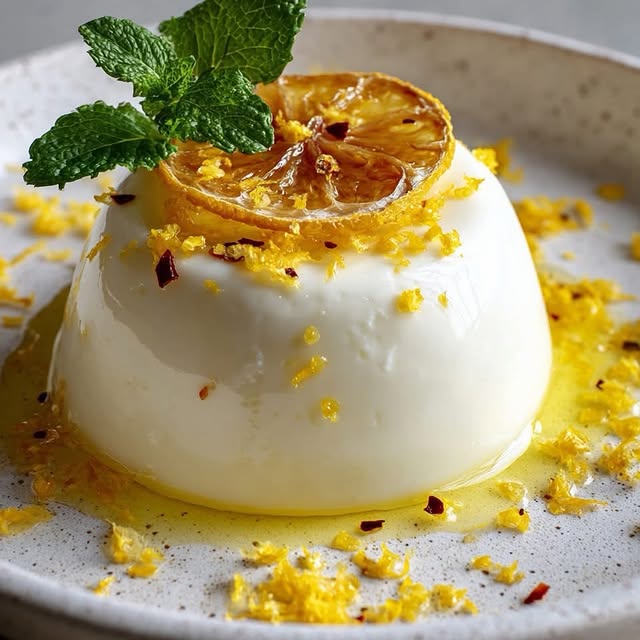 Lemon Panna Cotta