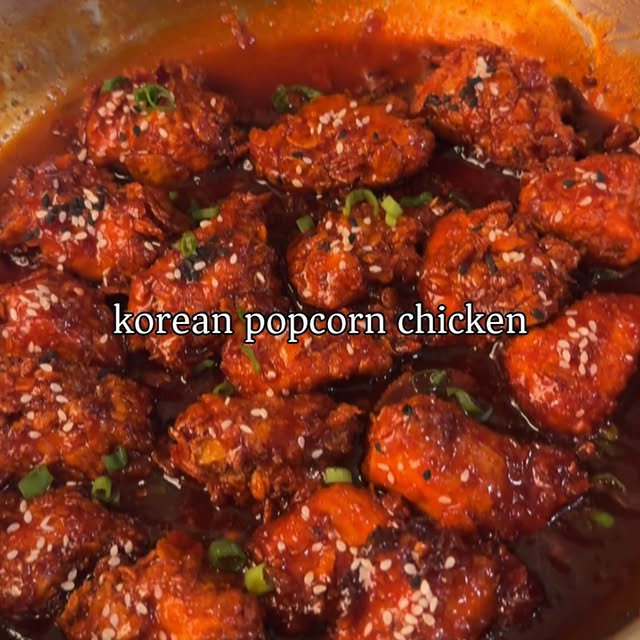 Korean Popcorn Chicken