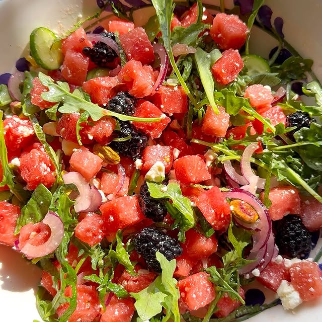 Watermelon Feta Salad
