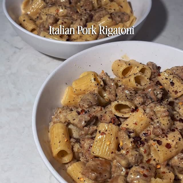 Creamy Italian Sausage Rigatoni