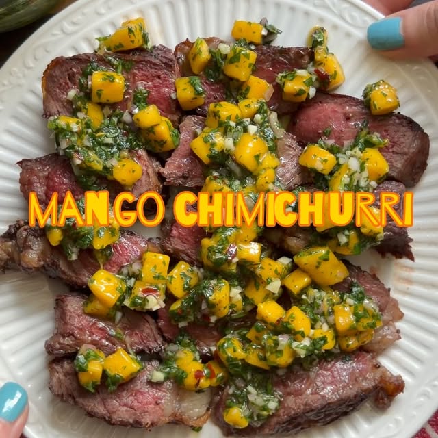 Honey Mango Chimichurri