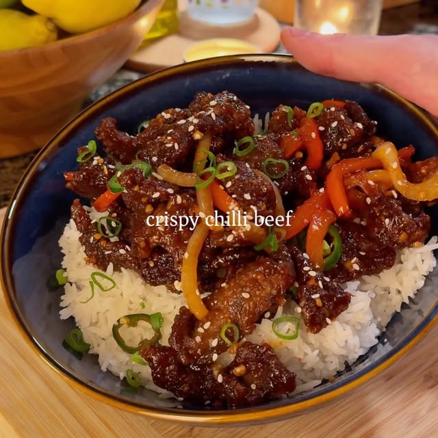 Crispy Chilli Beef